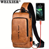 BOLSO MULTIFUNCION ANTIRROBO CON USB WEIXIER® ORIGINAL🎒