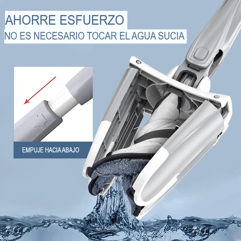 X Flat Mop: El Súper suape limpia todo.