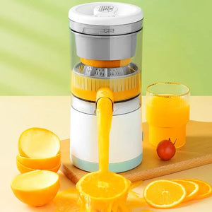 "Jugo sin límites: Exprime la frescura con nuestro exprimidor recargable"