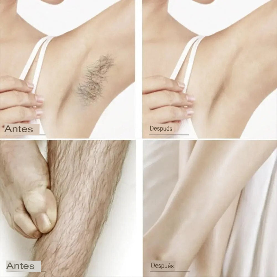 Spray de espuma depiladora