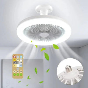 🌟 AuraLight: Iluminación y Frescura al Estilo Abanico 🌬️