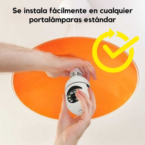 Cámara Bombilla 360 Inteligente