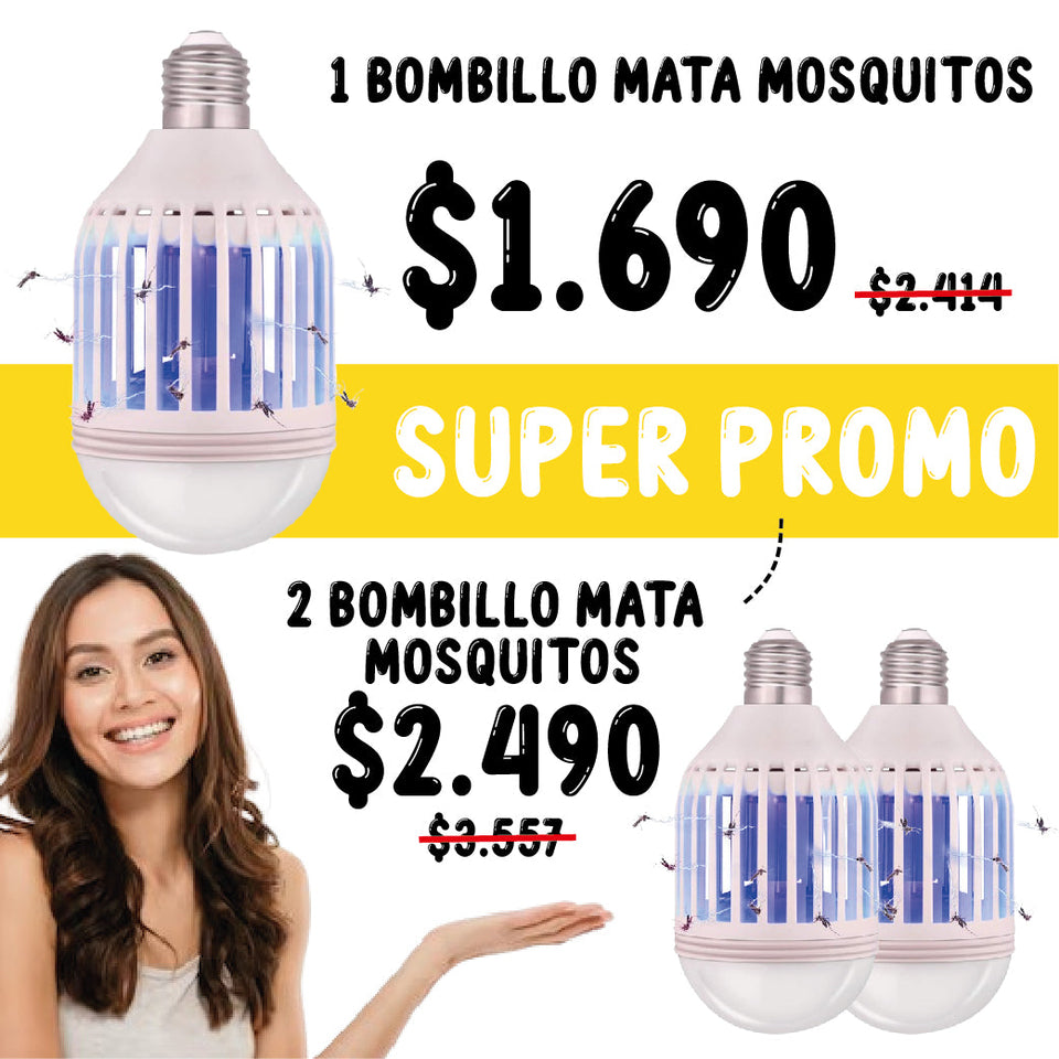 BOMBILLO MATA MOSQUITOS