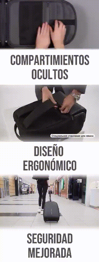 MOCHILA ANTIRROBO Impermeable
