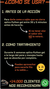 🐍✨ Python Gel - 💪🚀 Potencia y 📏🔝 Tamaño sin Límites