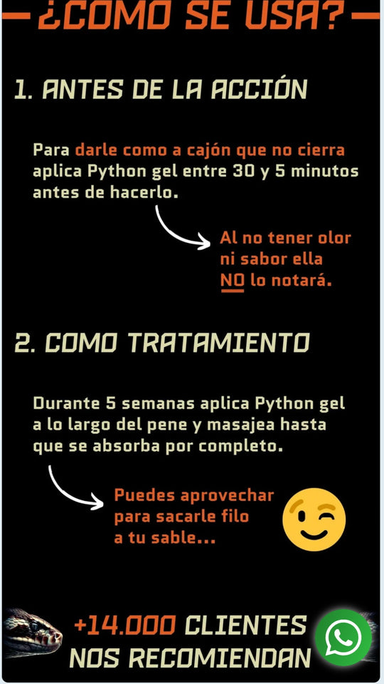 🐍✨ Python Gel - 💪🚀 Potencia y 📏🔝 Tamaño sin Límites