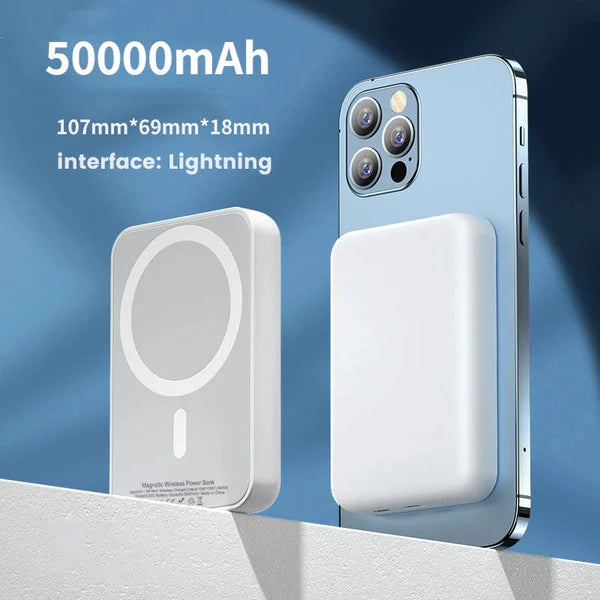POWER BANK APPLE MAGSAFE Batería Externa Inalámbrico tipo Magsafe 5000mAh