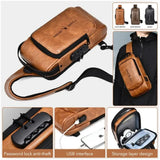 BOLSO MULTIFUNCION ANTIRROBO CON USB WEIXIER® ORIGINAL🎒