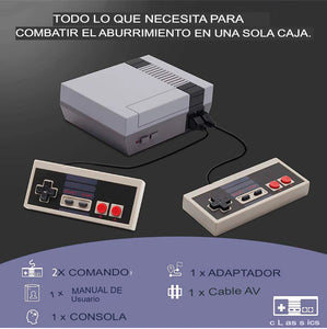 Consola Retro para TV - 620 Juegos