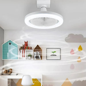 🌟 AuraLight: Iluminación y Frescura al Estilo Abanico 🌬️
