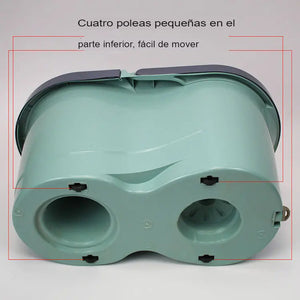 Trapeador Giratorio Plástico con base de aluminio