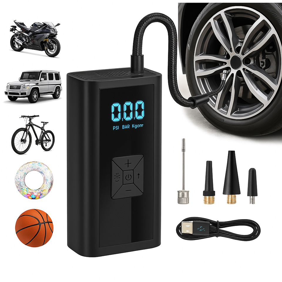 🌬️✨ ¡Compresor de Aire de Mano Portátil ✨🌬️