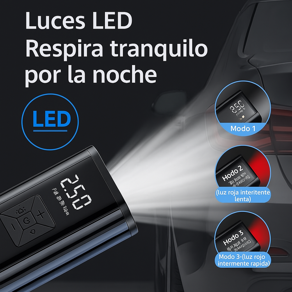 🌬️✨ ¡Compresor de Aire de Mano Portátil ✨🌬️