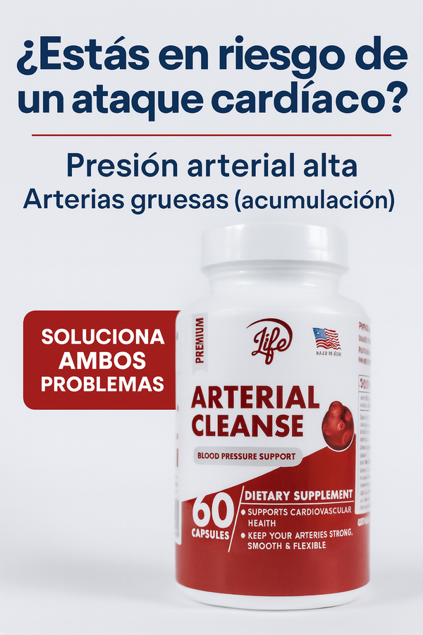 Arterial Cleanse: ¡Tu Camino hacia una Salud Cardiovascular Óptima! 🚀